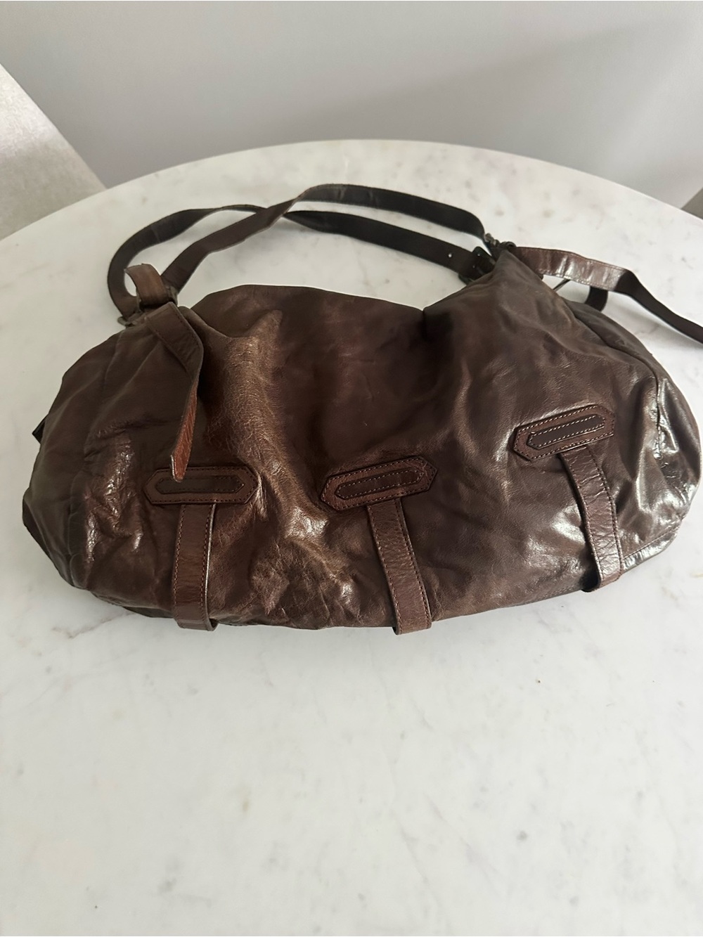 Pookie & Sebastian - Brown Satchel